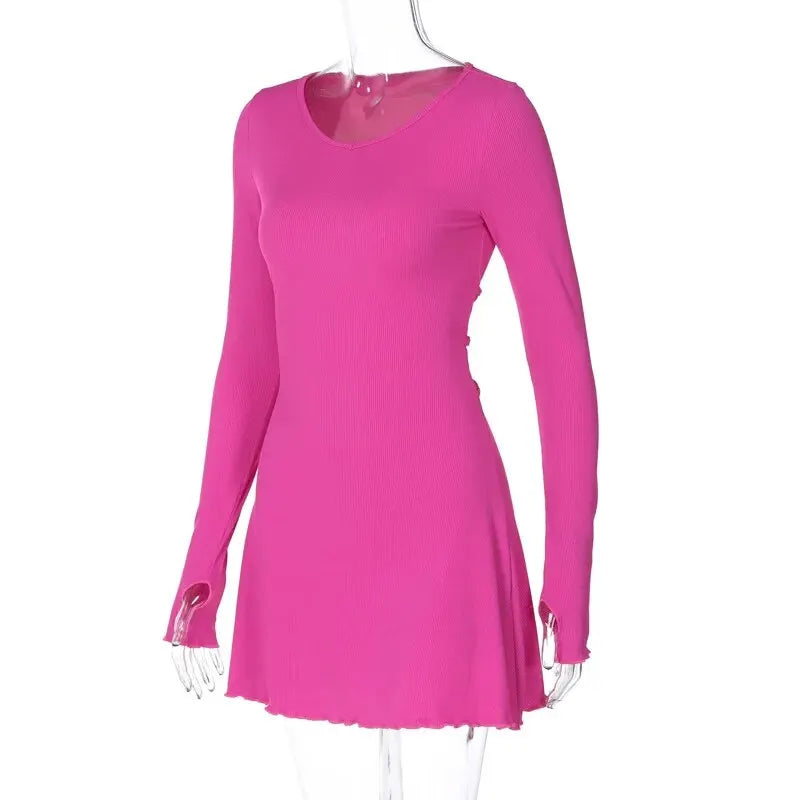 Mini Dress with long sleeves