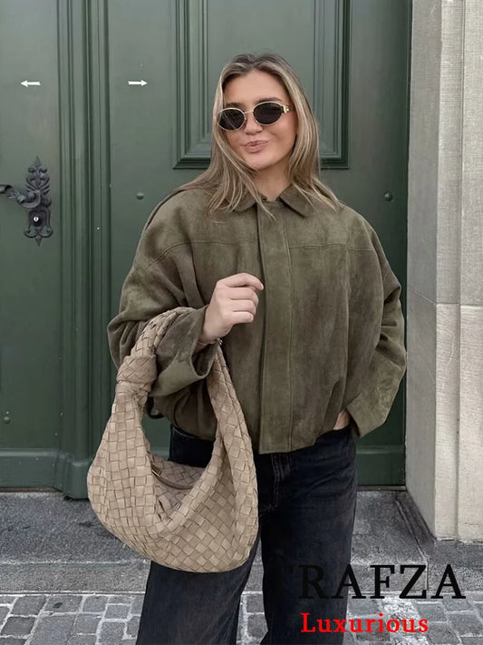 Casual Soft Bomber Jacket