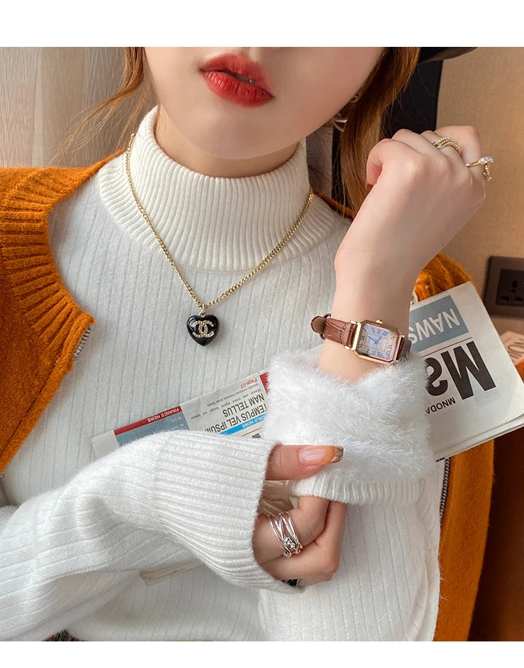 Oversized knitted sweater