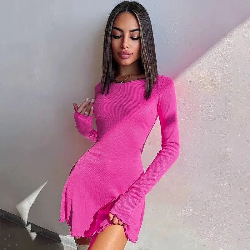 Mini Dress with long sleeves