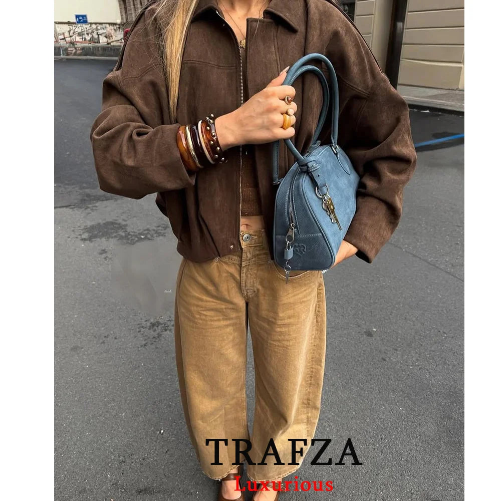 Casual Soft Bomber Jacket