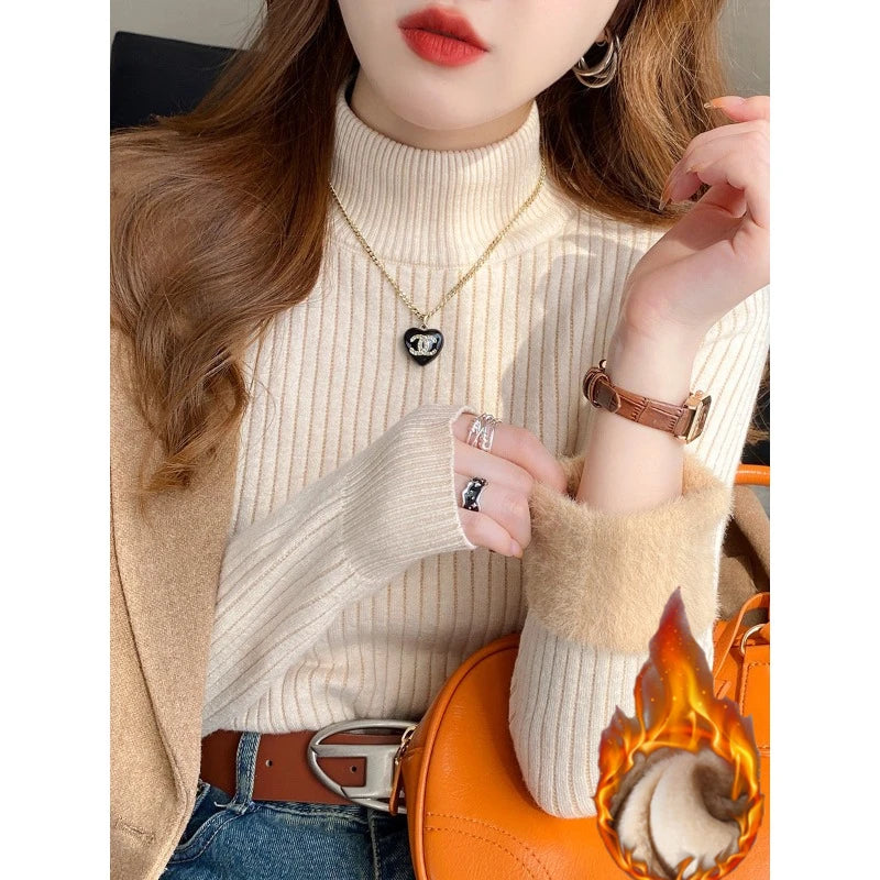 Oversized knitted sweater