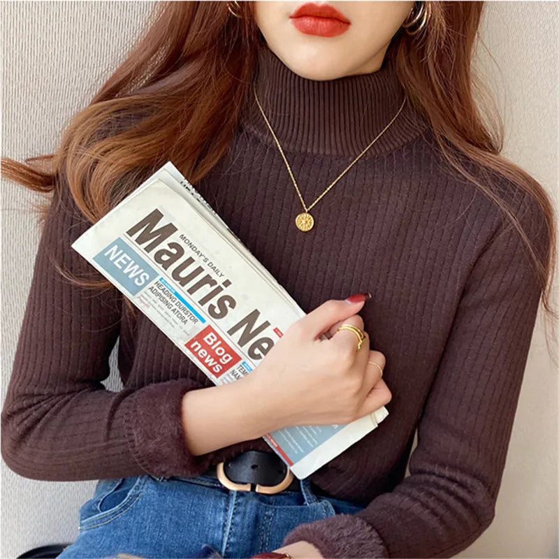 Oversized knitted sweater