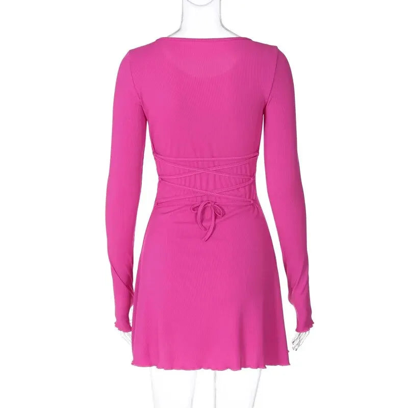 Mini Dress with long sleeves