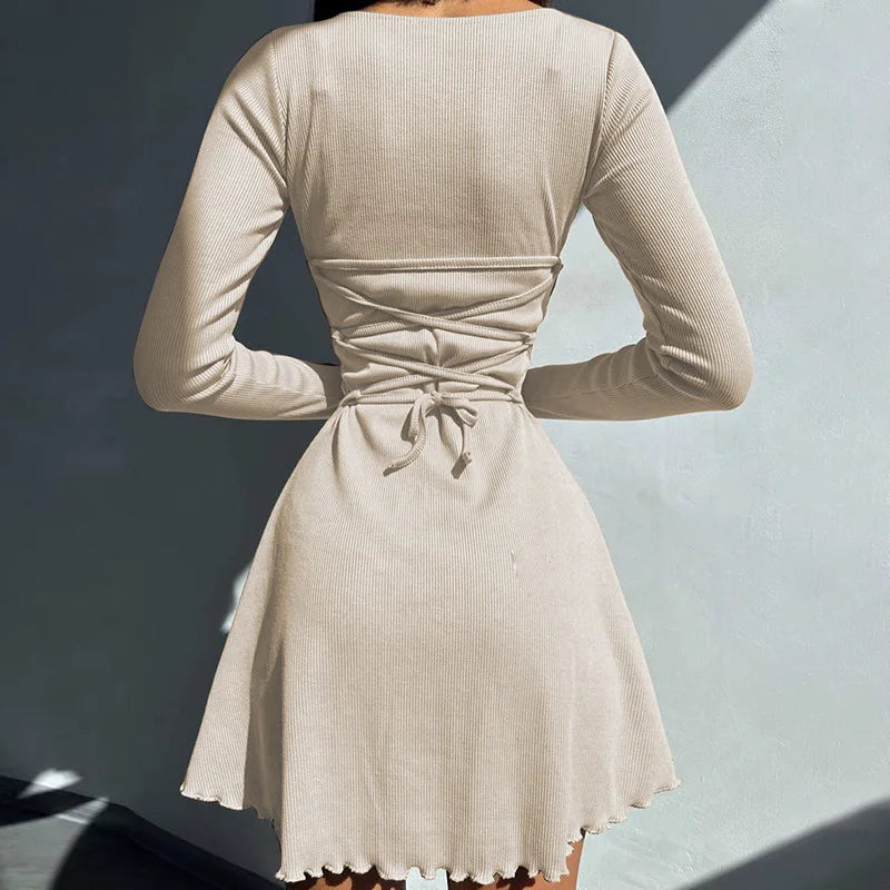 Mini Dress with long sleeves