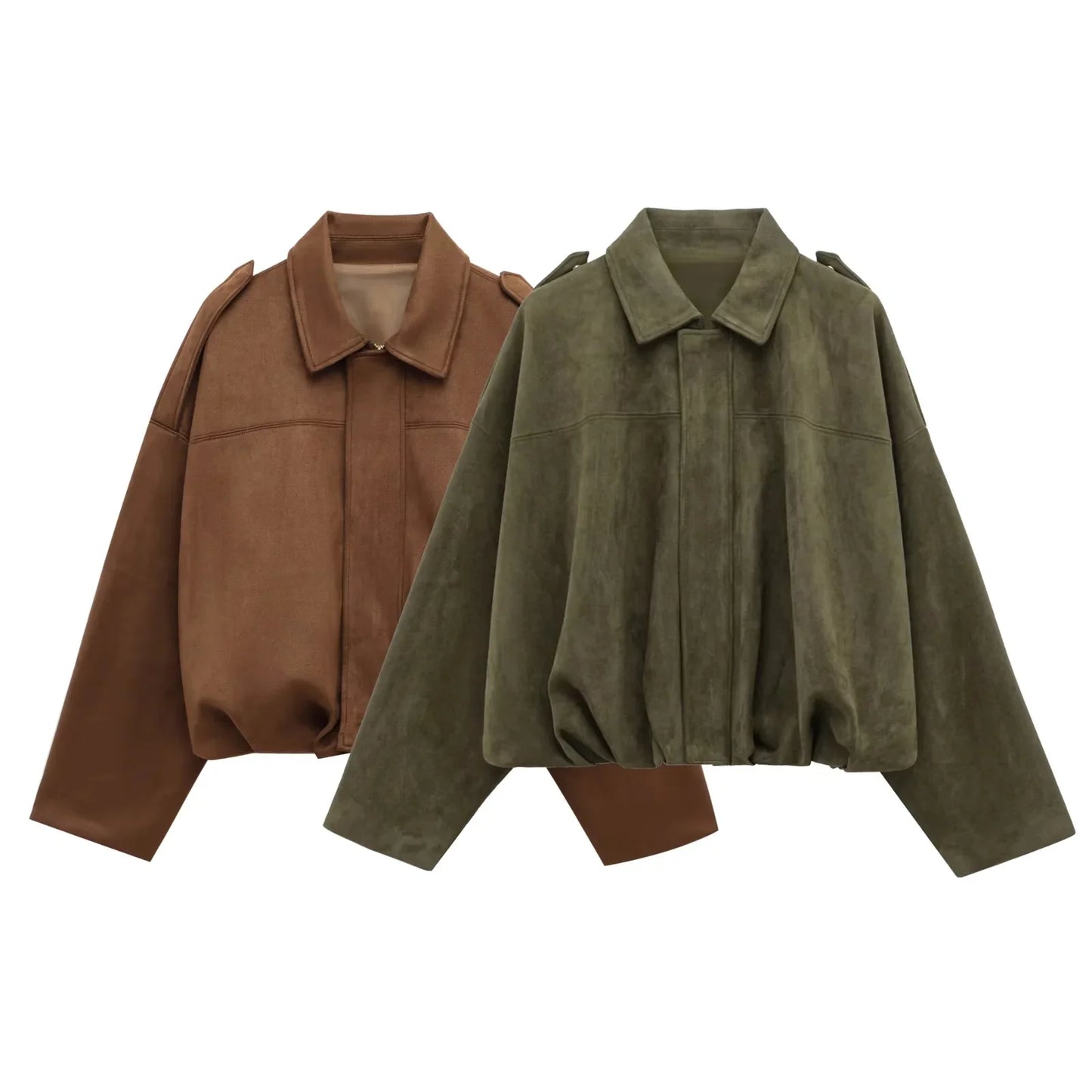 Casual Soft Bomber Jacket