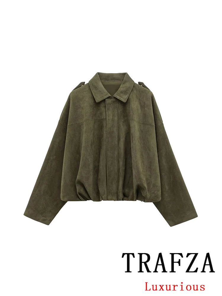 Casual Soft Bomber Jacket